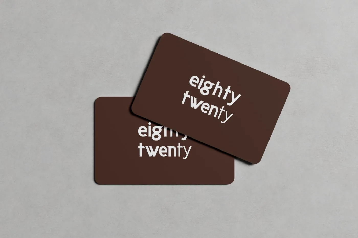 EightyTwenty gift cards